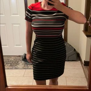 Calvin Klein striped Dress size 10